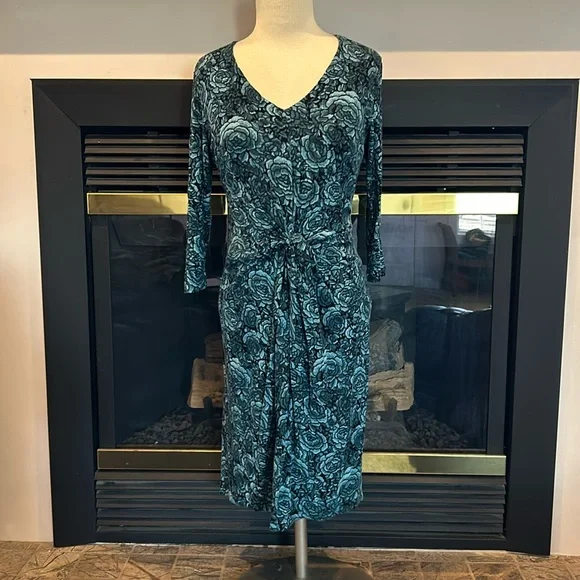 chinese dress ladies Long Sleeve Side-Shirred Dress main image 1